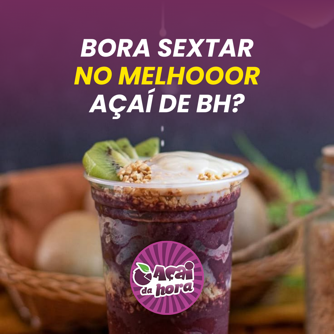 Açaí da Hora BH — Instagram