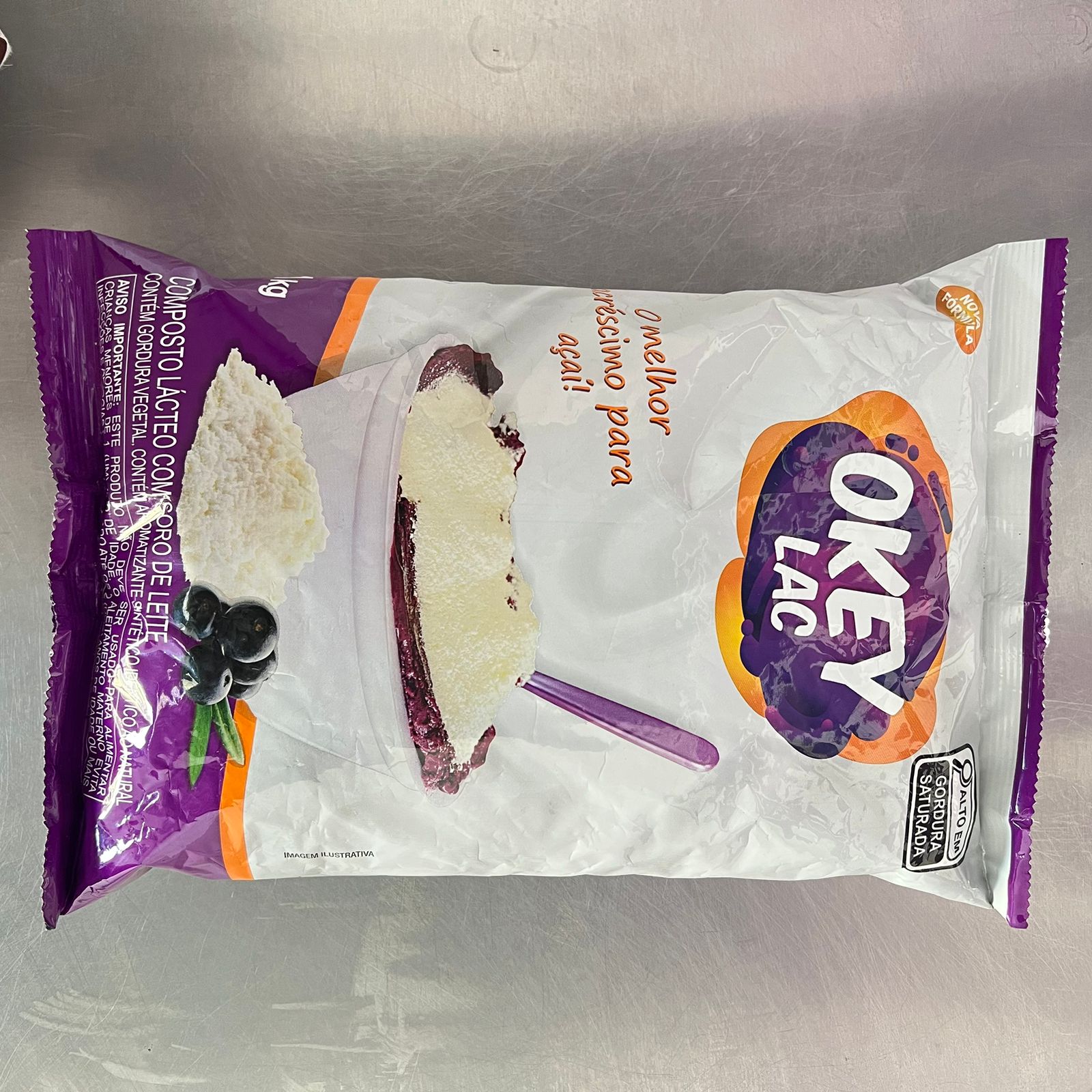 Okey Lac — Produto Premium para Açaí